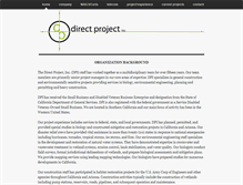 Tablet Screenshot of directprojectinc.com